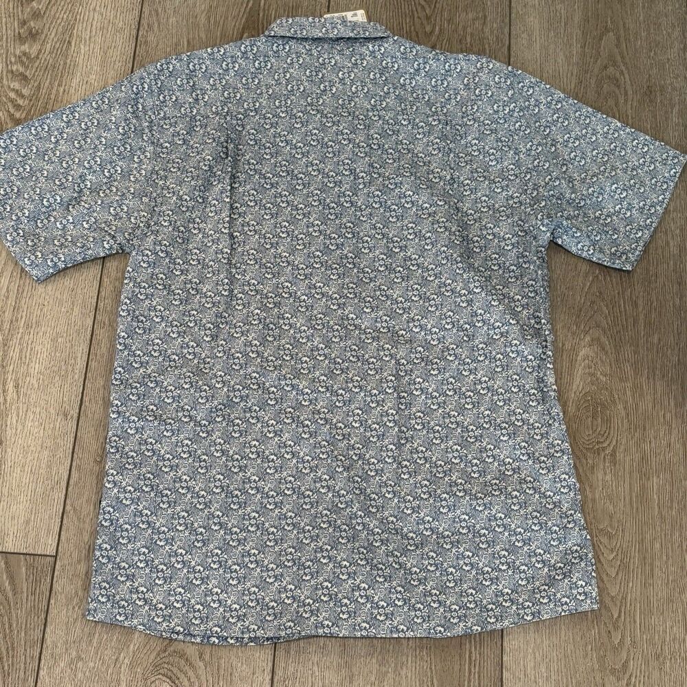 Patagonia Back Step S/S Shirt Mens Small NWT Mountain Breeze/Still Blue Outdoors - Picture 6 of 6